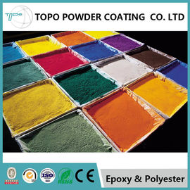 RAL 1003光沢度の高い3mmの柔軟性に塗る産業エポキシ ポリエステル粉