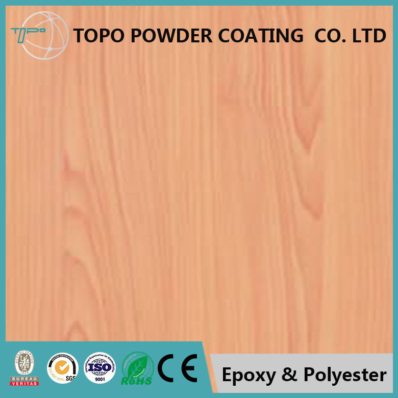 アルミニウム プロダクト木製の終わりの粉のコーティング、熱伝達の光沢度の高い粉のコート