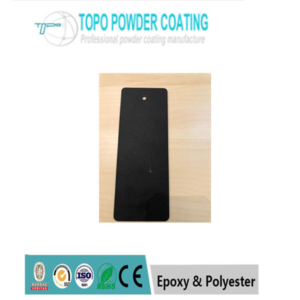 Thermosettingポリエステル商業RAL9005サンディはコーティングの黒い色を粉にする